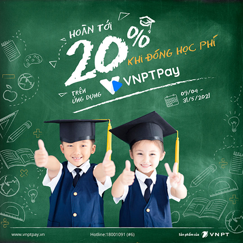 VNPT Pay khuyến mại đóng học phí