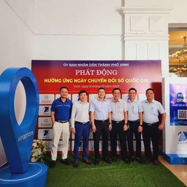 VNPT địa bàn Nghệ An hưởng ứng ngày chuyển đổi số quốc gia 2023