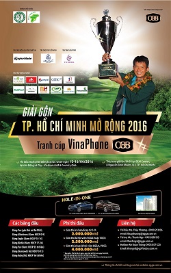 Ấn tượng giải gôn Thành phố Hồ Chí Minh Mở rộng 2016