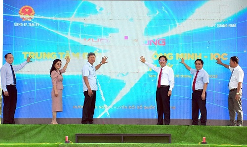 Khai trương IOC Tp. Tam Kỳ: dấu ấn chuyển đổi số