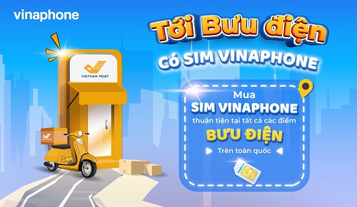 VinaPhone mở bán dịch vụ viễn thông tại các bưu cục của Bưu điện trên toàn quốc