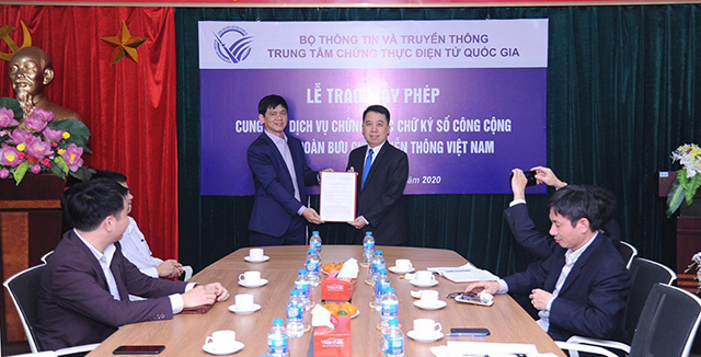 VNPT tự hào là đơn vị cung cấp dịch vụ chữ ký số đầu tiên