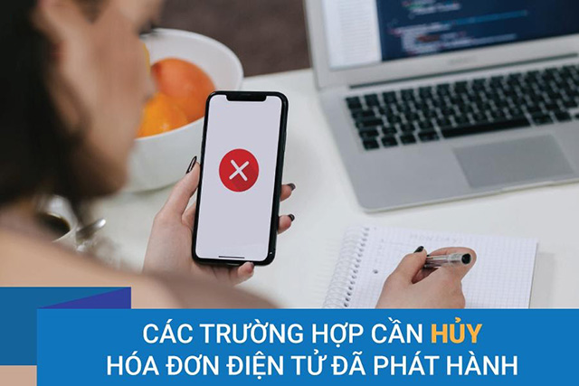 Lưu ý về các trường hợp pháp luật cho phép được huỷ hoá đơn
