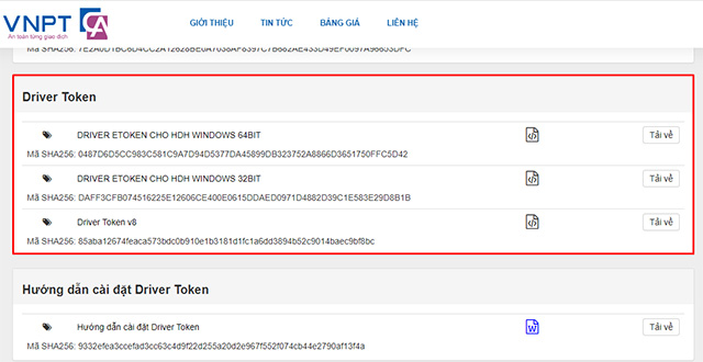 Người dùng truy cập website download