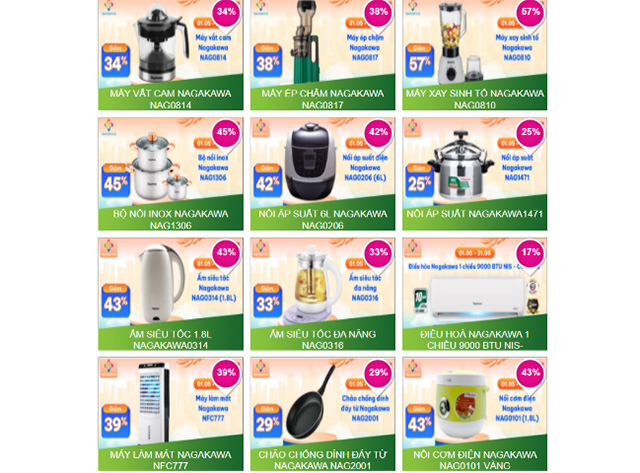 Một số ưu đãi giảm giá mà hội viên VinaPhone Plus