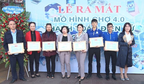 VNPT triển khai mô hình chợ 4.0 thanh toán điện tử tại Đà Lạt