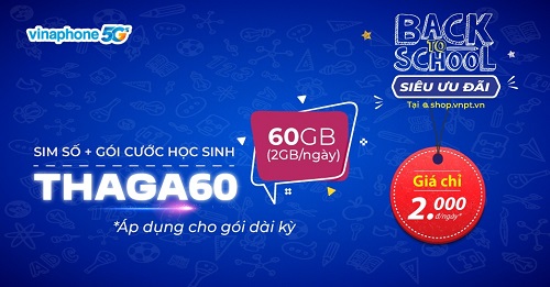 Loạt gói cước thả ga siêu data dành cho sinh viên mùa tựu trường vừa ra mắt