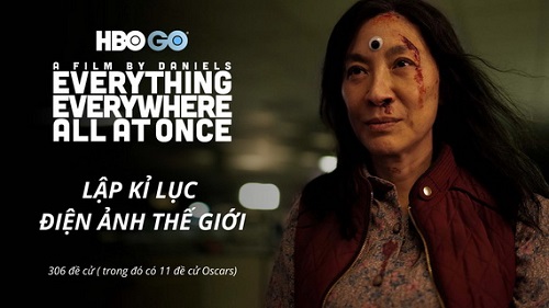 “Everything Everywhere All At Once” lập kỷ lục điện ảnh thế giới!
