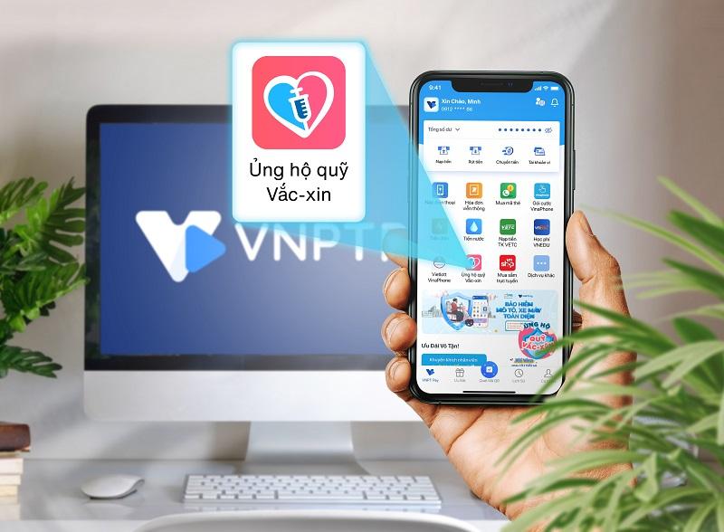 VNPT Pay ra mắt tính năng mới tiếp sức hành trình Quỹ Vắc-xin Covid-19
