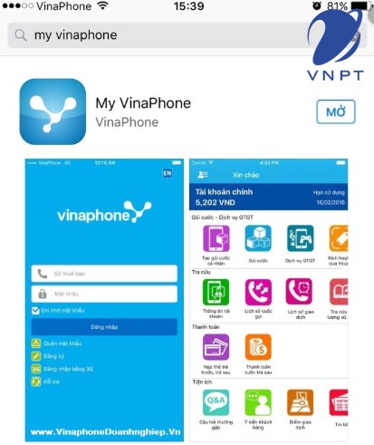 kiểm tra gói cước trả sau qua my vinaphone