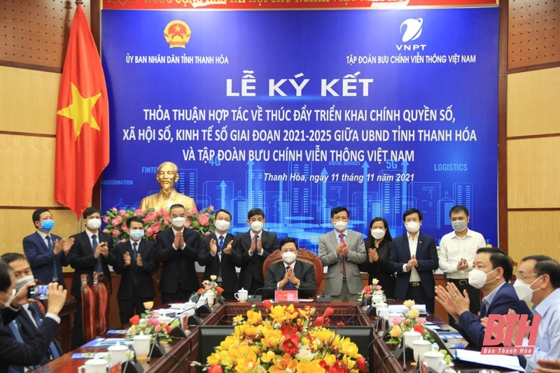 VNPT hoàn thành mục tiêu phát triển các nền tảng ứng dụng CNTT tại Thanh Hóa