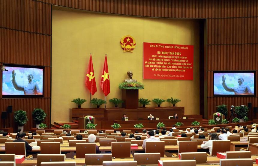 VNPT tham dự và thiết lập 1.800 điểm cầu Hội nghị toàn quốc sơ kết 5 năm thực hiện Chỉ thị 05 của Bộ Chính trị