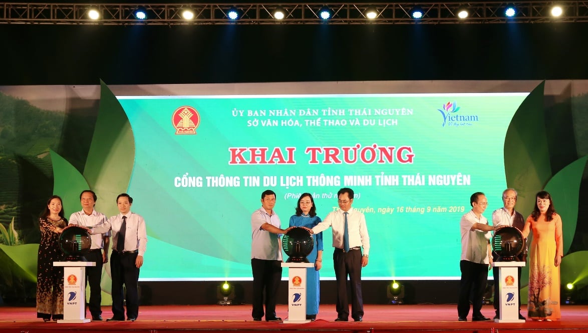 Khai trương cổng thông tin du lịch thông minh tỉnh Thái Nguyên