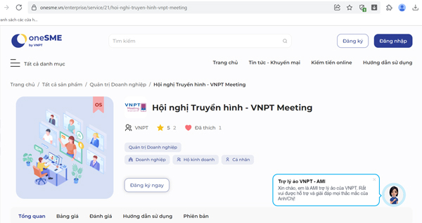 Lấy link dẫn đăng ký