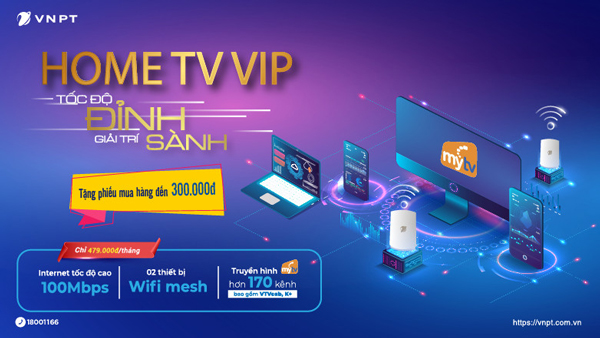Gói combo internet và truyền hình TV tiết kiệm và phù hợp với cá nhân/ hộ gia đình  