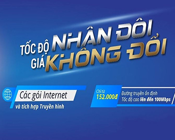 Lắp mạng VNPT Nam Định - Miễn phí modem - Tặng 3 tháng cước 