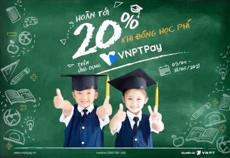 Thanh toán học phí tiết kiệm với VNPT Pay