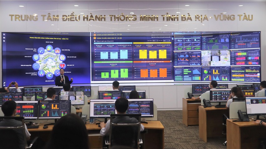 Tỉnh Bà Rịa- Vũng Tàu khai trương Trung tâm Điều hành thông minh