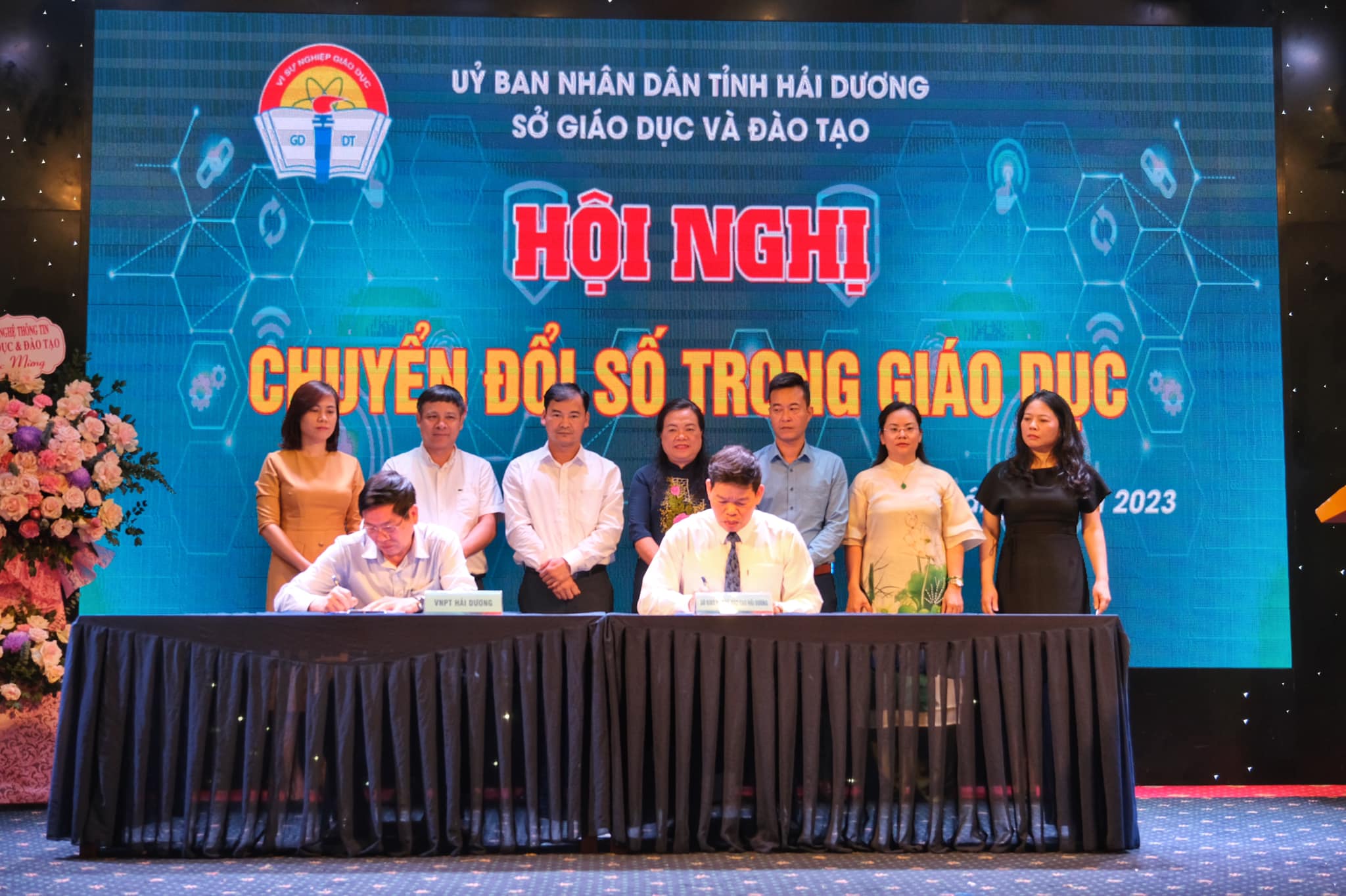 VNPT signs cooperation agreement with Hai Duong Department of Education and Training