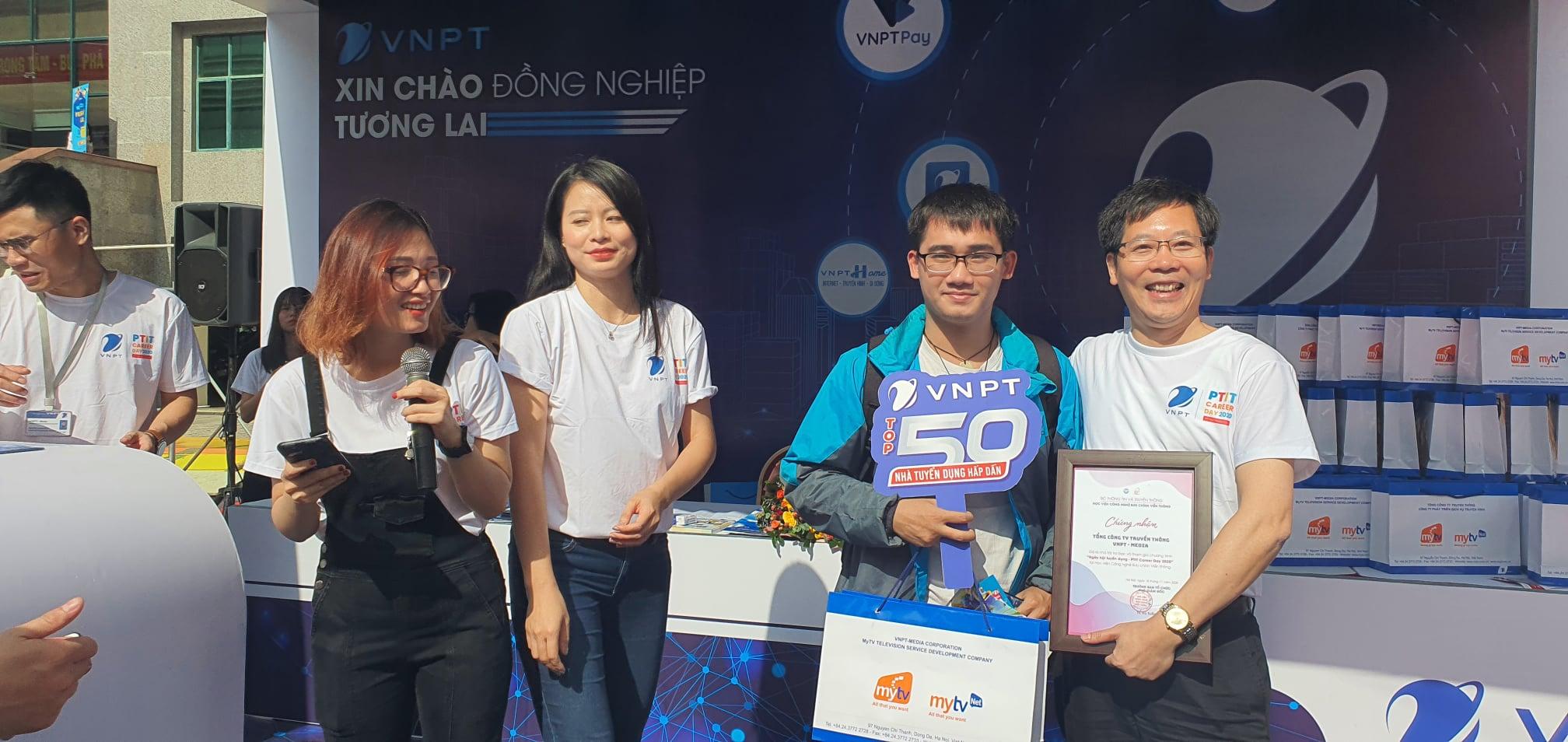 VNPT tham gia Hội nghị phổ biến cơ hội việc làm trong cộng đồng Asean và ngày hội việc làm PTIT 2020