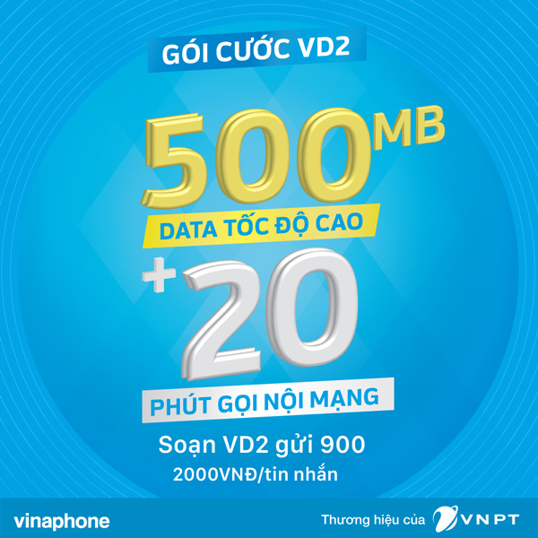 Cú pháp đăng ký gói 2k VinaPhone lướt mạng thả ga, không lo về giá