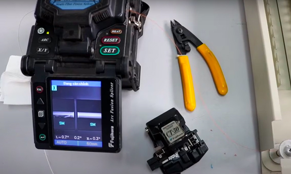 quá trình hàn được ghi lại