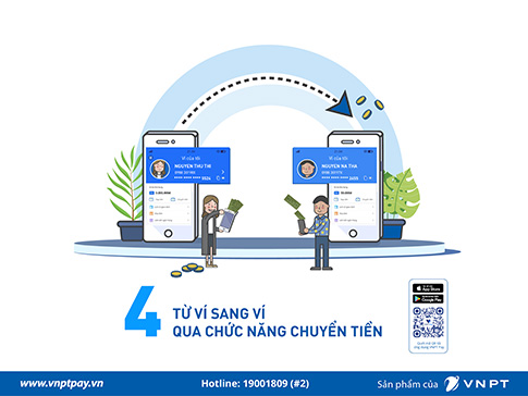 chuyển tiền từ ví sang ví