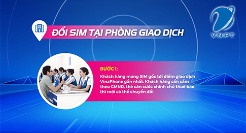 đổi sim 4g lại quầy