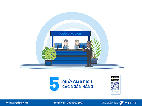 nạp tiền tại quầy giao dịch