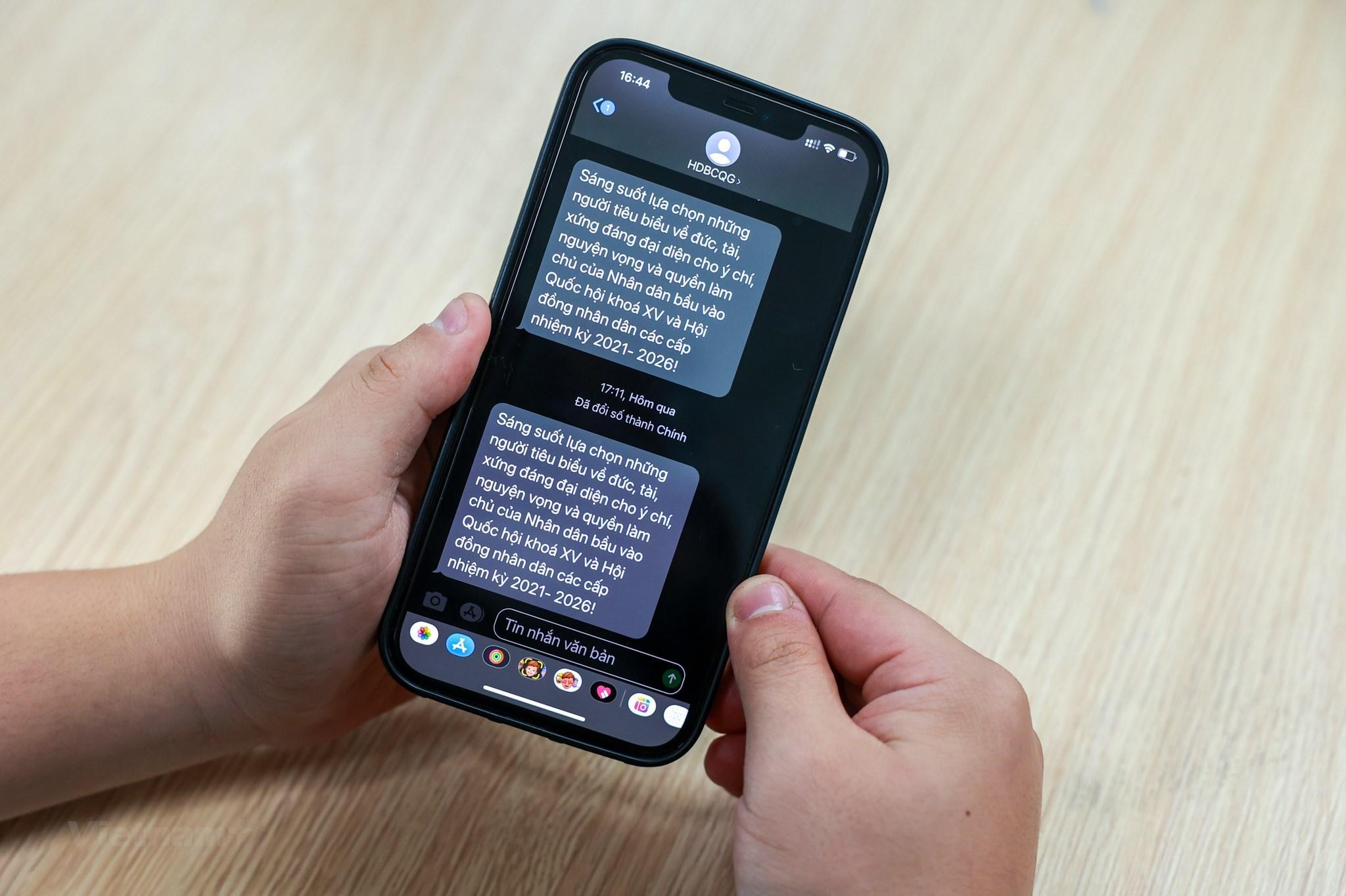 VinaPhone sends more than 232 million messages about election propaganda