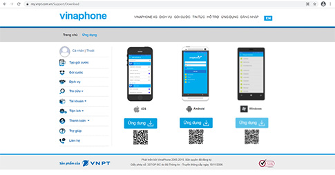 tải my vnpt bằng mã qr