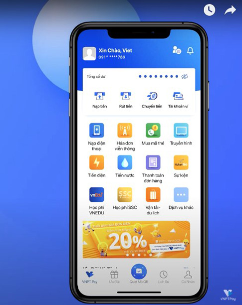 chọn thanh toán tự động