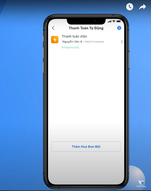 thông tin hóa đơn