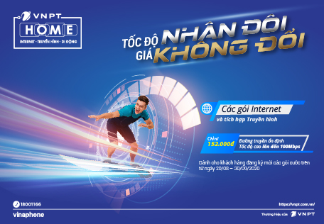 VNPT tăng đôi ưu đãi cho khách hàng  sử dụng Internet, Truyền hình