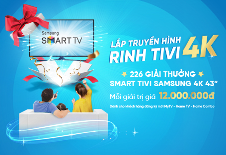 Mừng sinh nhật 10 năm, MyTV tặng quà hơn 2,7 tỷ đồng cho khách hàng đăng ký mới
