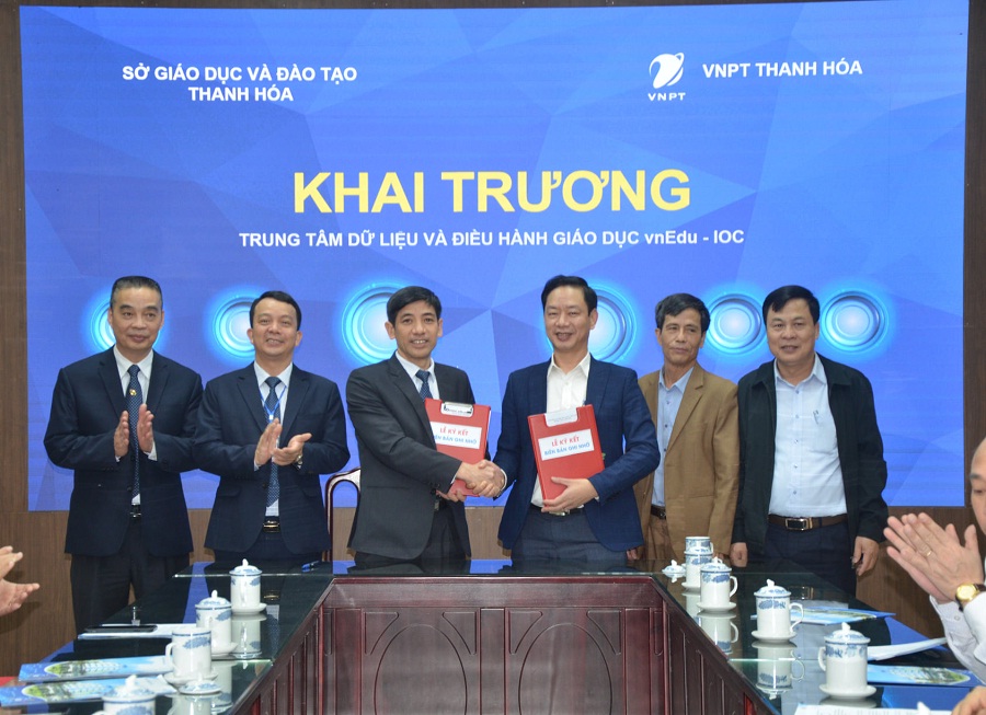 VNPT và Sở Giáo dục và Đào tạo Thanh Hoá hợp tác về chuyển đổi số