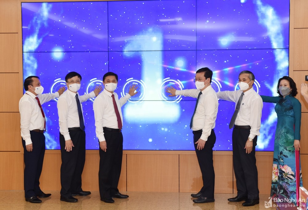 Khai trương Cổng thông tin Covid-19 tỉnh Nghệ An