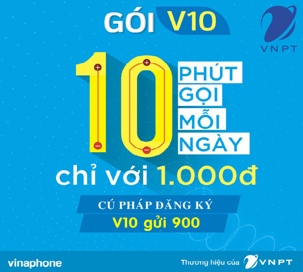 gói cước v10 của vinaphone là gì