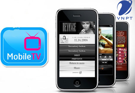 Mobile TV – Gói cước xem tivi trên điện thoại của VinaPhone