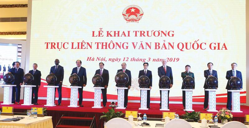 Trục liên thông văn bản quốc gia: Nền tảng xây dựng Chính phủ số