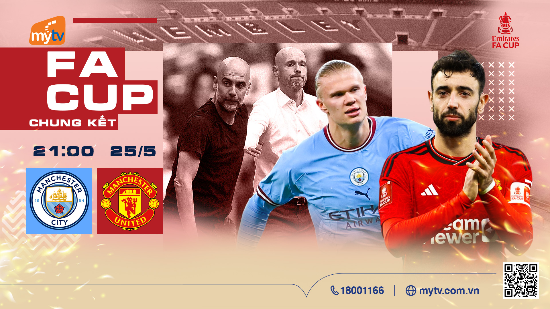 Xem trực tiếp chung kết FA Cup 2023-2024 ở đâu, khi nào và thông tin cần biết