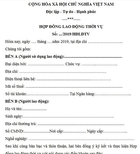 Hợp đồng lao động có thể thực hiện thông qua các phương tiện điện tử