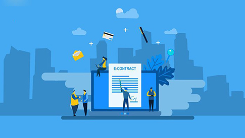 Hợp đồng điện tử được giao kết đúng quy định pháp luật được thừa nhận là có tính pháp lý