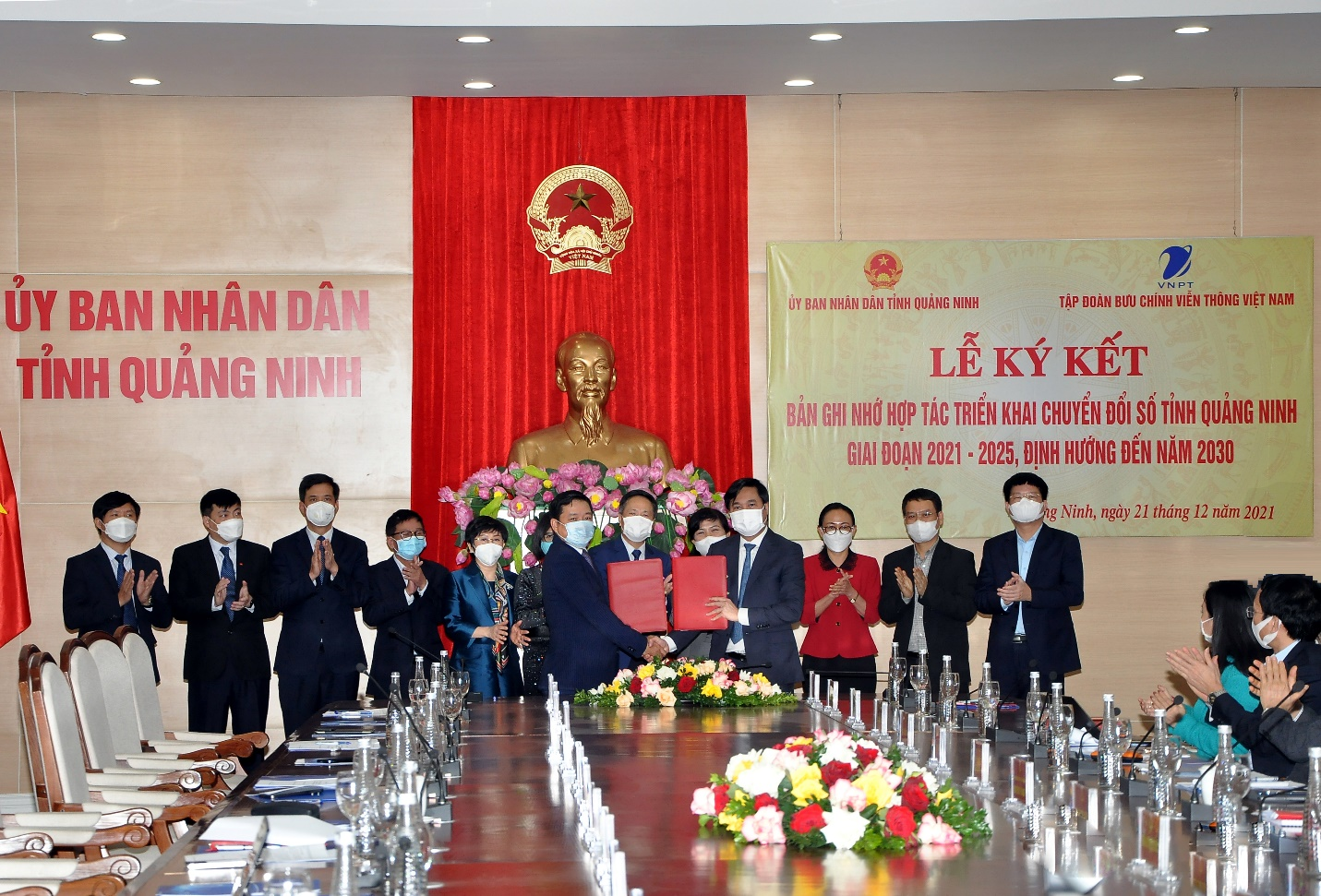 Tỉnh Quảng Ninh và VNPT ký kết bản ghi nhớ hợp tác triển khai chuyển đổi số