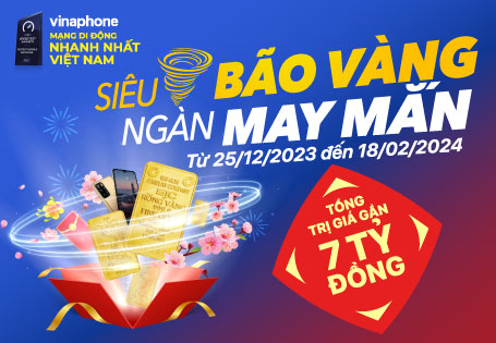 Chúc mừng khách hàng trúng thưởng CTKM "Siêu bão vàng - Ngàn may mắn" - Tuần 3