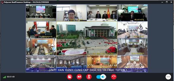 VNPT cung cấp đường truyền trực tuyến xúc tiến tiêu thụ vải thiều với 30 điểm cầu trong nước và quốc tế