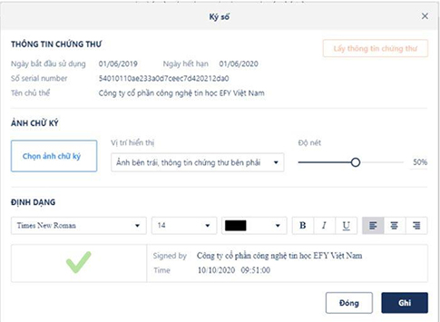Hình ảnh hợp đồng điện tử hình thành qua email