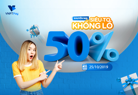 💥✨💥 VinaPhone ưu đãi 50% khi nạp thẻ trong Ngày Vàng 25/10