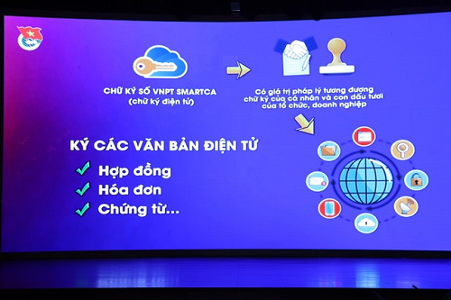 Ứng dụng chữ ký số từ xa VNPT SmartCA là công trình thanh niên tiêu biểu toàn quốc