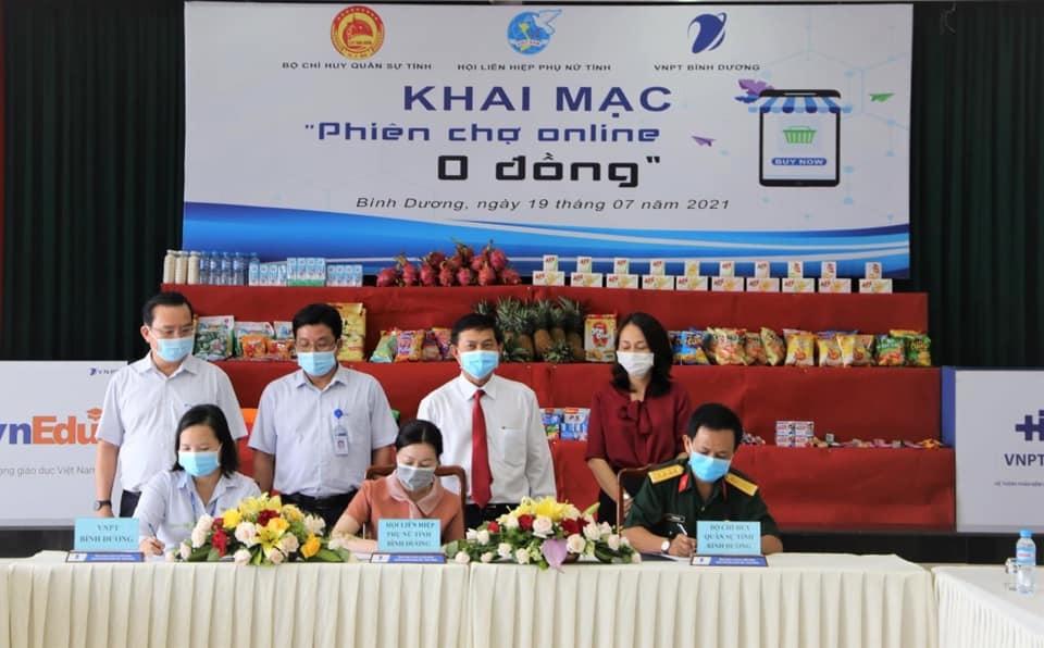 "Phiên chợ online 0 đồng" được triển khai cho các khu cách ly tập trung